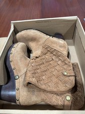 UGG Australia Suede Clog Boots - Size 7