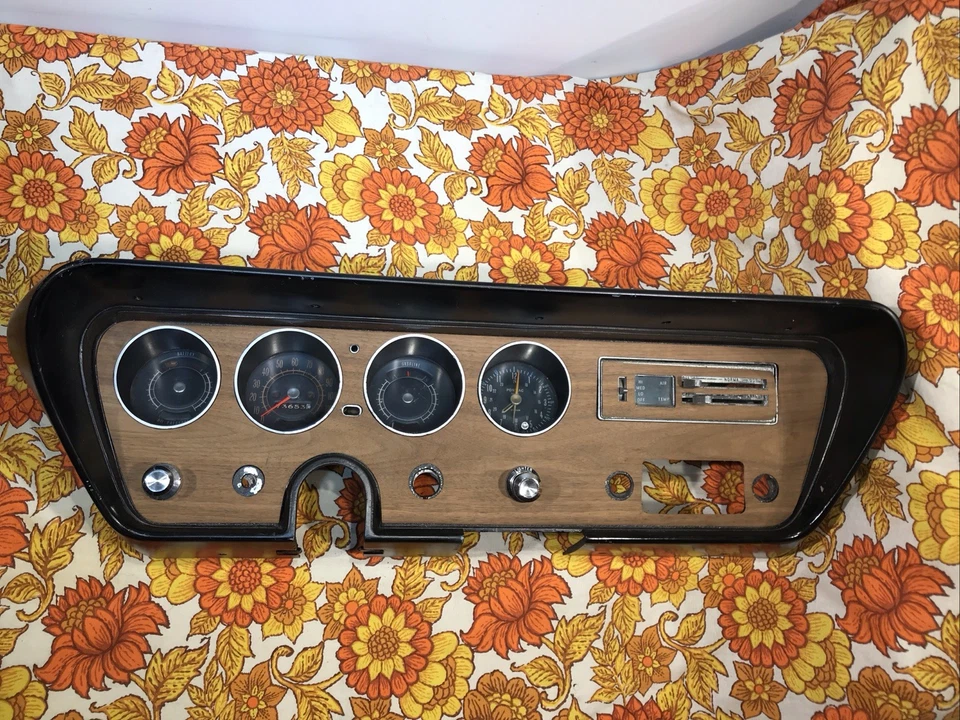 1966 1967 66 67 Pontiac GTO TEMPEST LEMANS VELOCÍMETRO RACIMO RELOJ MEDIDORES OEM Foto 3 de 4