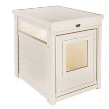 ECOFLEX  Litter Box Cover End Table - Antique White