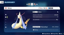 6IV Shiny Milotic Pokemon Legends ZA *SAME DAY*