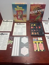 Time Tripper & Rescue From The Hive SPI Board Games