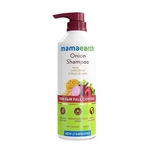 Mamaearth Onion Shampoo for Hair Growth and Hair Fall Control with Onion