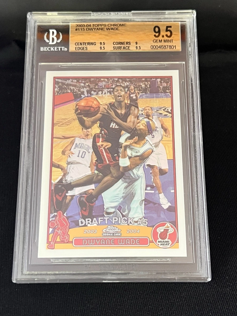 Topps Dwyane Wade Basketball Sports Trading Card Singles for sale