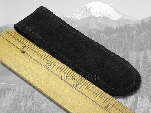 Case xx 5 Pequeña Bolsa de Cuero Gamuza Negra para Cuchillos de Bolsillo 9066 Foto 3 de 4