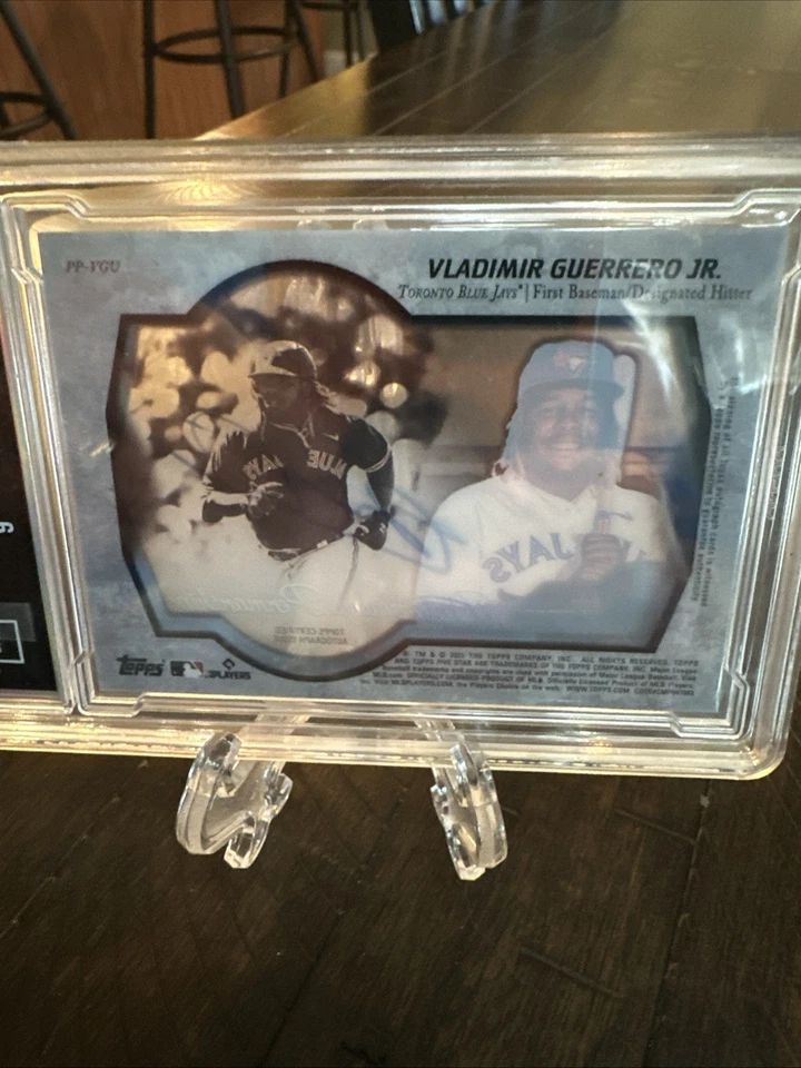 2021 Topps Five Star Pentamerous Penmanship Vladimir Guerrero Jr. Orange /3  - Image 2 of 4