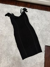 GUESS Los Angeles Britney Bandage Dress black XS extra small