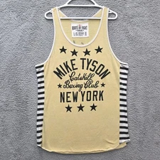 RETIRED Size Large Mike Tyson Roots Of Fight Tank Top Bloodlines