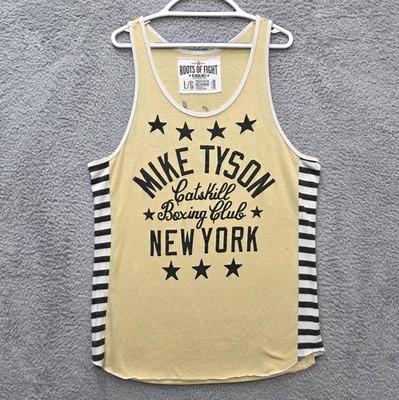 RETIRED Size Large Mike Tyson Roots Of Fight Tank Top Bloodlines