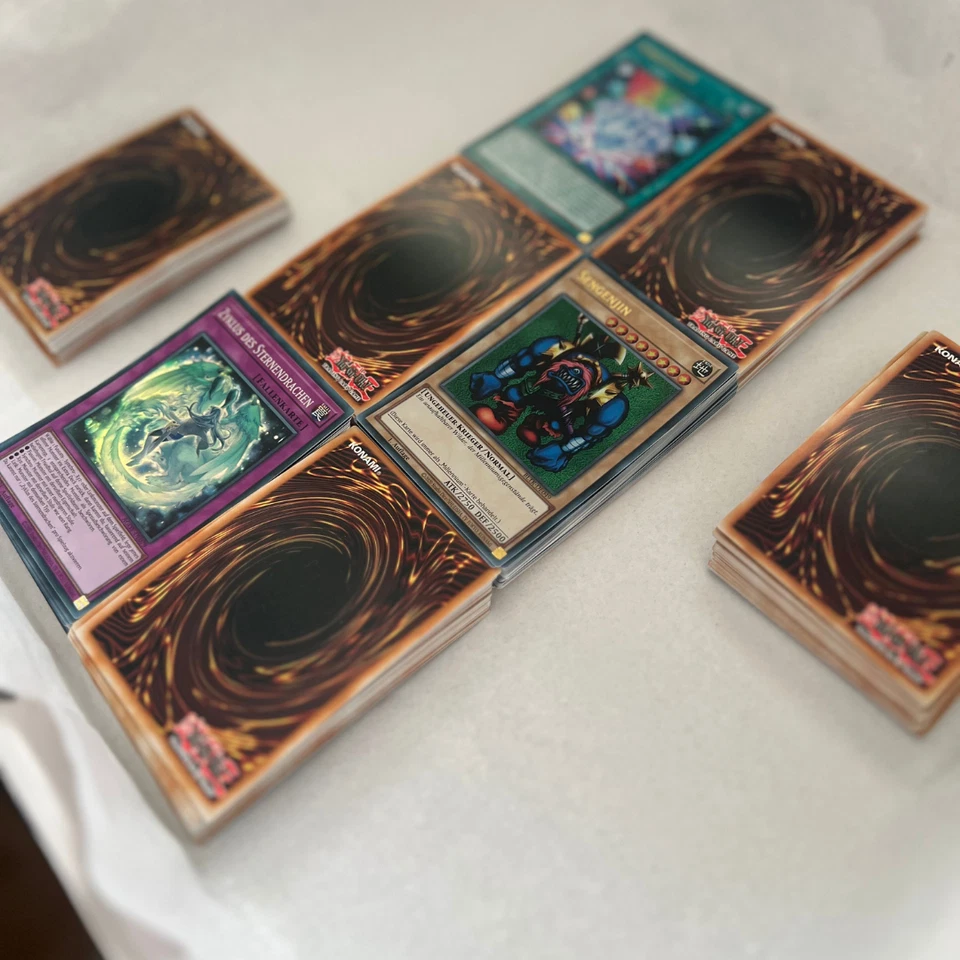✨ Yu-Gi-Oh Karten Sammlung | 100 - 1000 Karten mit Holo Glitzer Deutsch ✨ - Bild 4 von 4