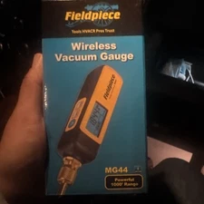 Fieldpiece MG44 Wireless Vacuum Gauge 50-2500 Micron Range