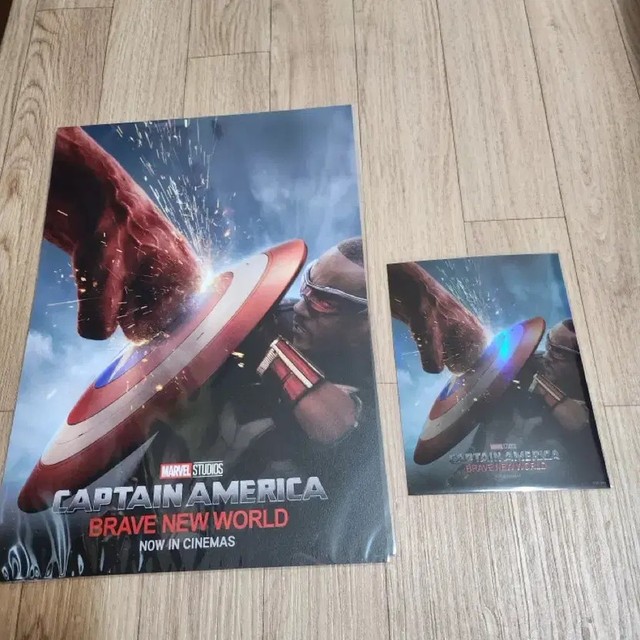 Captain America A3 Poster + Art Card Collectible