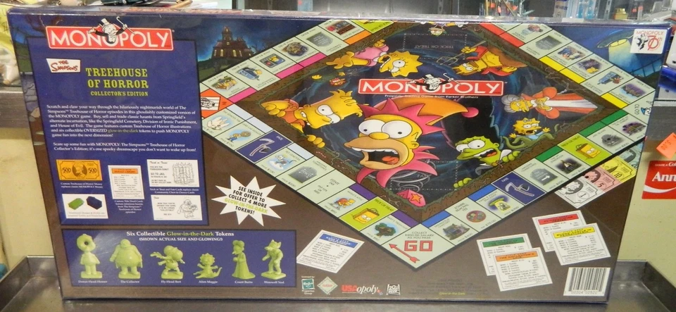 The Simpsons Treehouse of Horror Monopoly Collector's Edition New Factory Sealed - Image 2 of 2