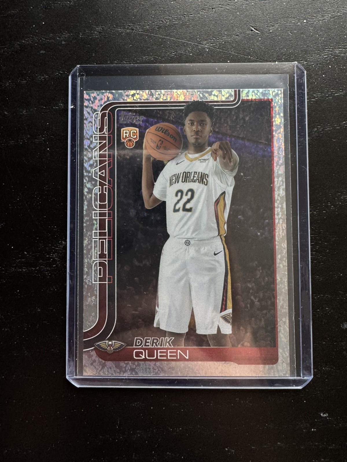 2025-26 Topps Basketball Derik Queen #213 Sand Glitter Rookie RC