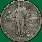 1920 Standing Liberty Quarter Extremely Fine XF Coin #40427