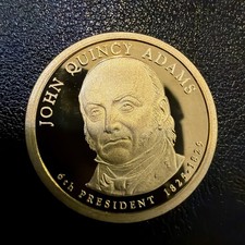 2008-S United States Proof Presidential Series, John Quincy Adams F7622
