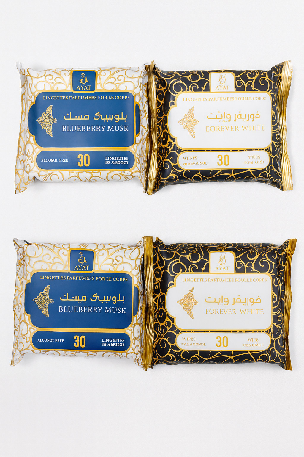 Lingettes intimes de voyage lingettes sans alcool pour une fraîcheur discrète au bureau