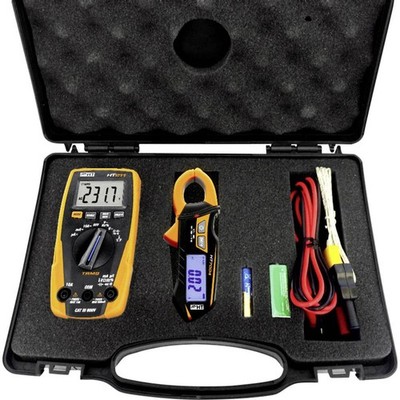 HT Instruments e-KIT Hand-Multimeter, Stromzange digital CAT III 600 V Anzeige