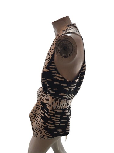 C/Meo Collective Ivory Speckled Wrap It Up Halter Dress Size Small NWT - Picture 3 of 7