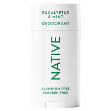 Native Men's Natural Deodorant, Aluminum-Free, Eucalyptus  Mint, 2.65 oz