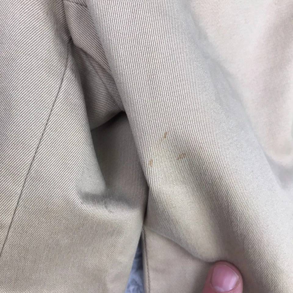 Blazer deportivo vintage Polo Ralph Lauren para hombre L caqui algodón safari abrigo chaqueta Foto 3 de 4