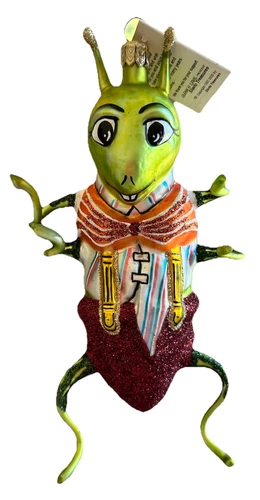 VTG SLAVIC TREASURES CHRISTMAS ORNAMENT Whopper Hopper w/Tags & Box NEW 💚
