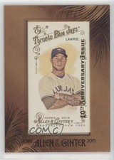 2014 Topps Allen & Ginter's Brett Lawrie #327 1no2