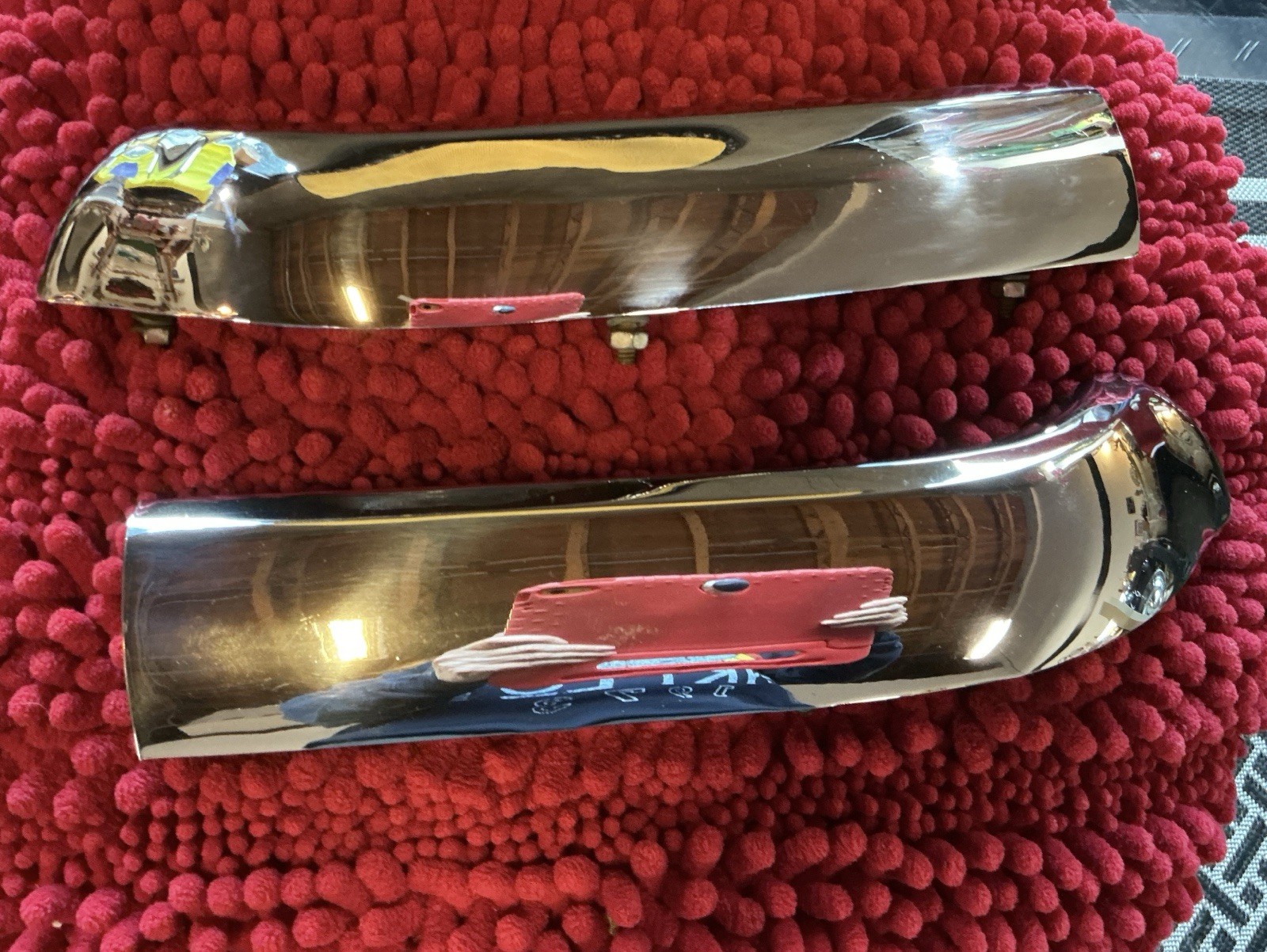 1957 Chevrolet #1423 Hood Bar Extensions Left & Right - second product detail image
