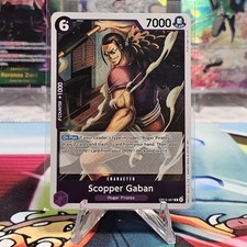 Scopper Gaban OP13-067 R Foil Carrying On His Will One Piece TCG NM/M