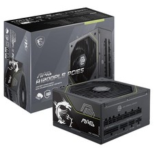 MSI MAG A1200PLS PCIE5, Fully Modular Gaming 1200W Power Supply, 80 ...