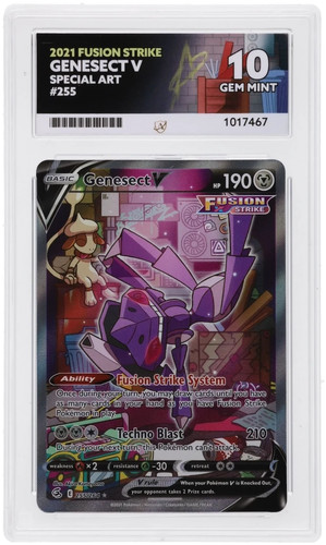 Genesect V graded ACE 10 for sale on eBay