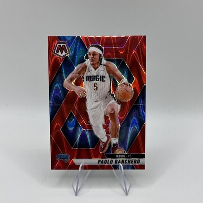 2024-25 Panini Mosaic Paolo Banchero Red Seismic Prizm #1 /299!