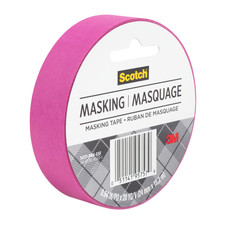 Scotch Expressions Masking Tape: 0.94 in. x 60 ft. Fuchsia 