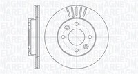 Magneti Marelli Bremsscheibe 361302040262 Passend FüR Nissan Renault