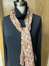 Vintage-Fall Color Leaves Scarf/Wrap-Beautiful 