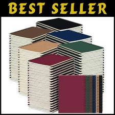 Bulk Pack of A5 Lined Notebooks 54 Pcs Spiral Bound