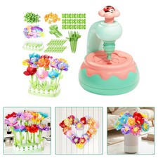 Flower Bouquet Making Kit DIY Flower Bouquets Craft Toy For 4 Year Old Kid Pink