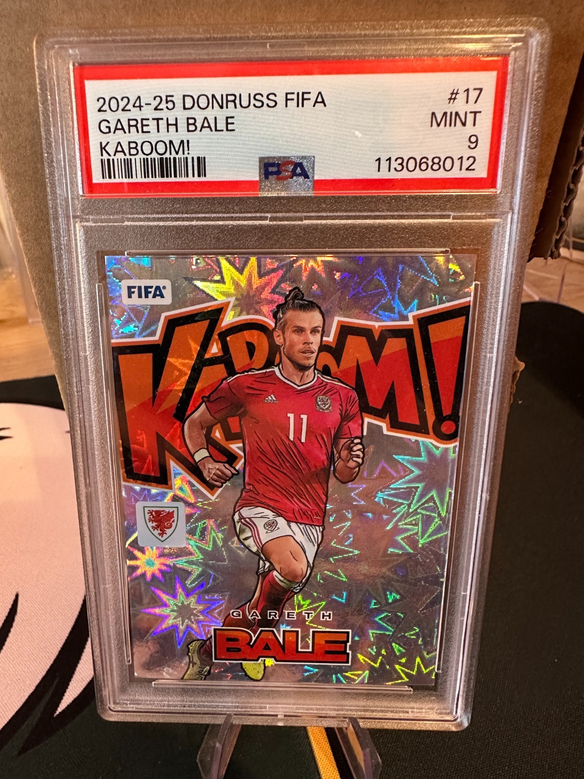 2024-25 Panini Donruss Fifa - Kaboom Gareth Bale #17