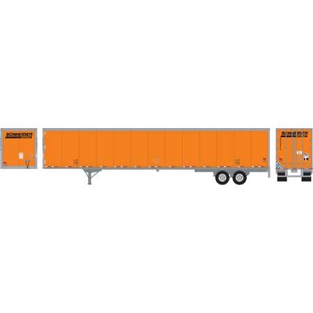 Remolque Athearn 72730 HO Schneider 53' Wabash Duraplate RTR #2 | Condition: New