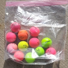 1 Dozen Colored Callaway Golf Balls Lot Of 12