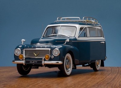 1/18 VOLVO Duett vintage car DIE CAST MODEL BLUE RARE