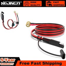 3M 16AWG 2Pin SAE Connection Battery Charging Cable Adapter SAE to O Ring Cord