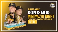 San Diego Padres Don Mud Mini Yacht Bobblehead Presale From Game 7312026 San Diego Padres Don Mud Mini Yacht Bobblehead Presale From Game 7312026
