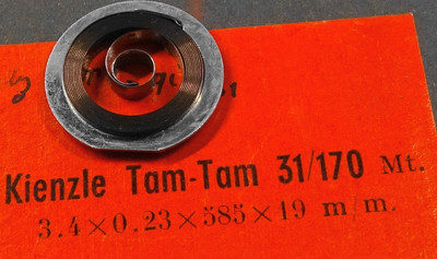 1 Feder Wecker Kienzle Tam-Tam Bewegung