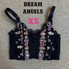 Victoria  s Secret Dream Angels Unlined Bejeweled Embroidery Corset Top - XS