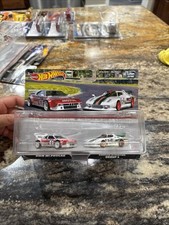 BMW M1 PROCAR #8 & LANCIA STRATOS GR. 5 #829 SET OF 2 PCS BY HOT WHEELS HFF30
