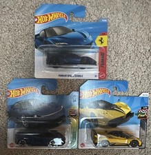 Hot Wheels  X3 Ferrari SF90 Stradale Pagani Zonda R Automobili Pininfarina