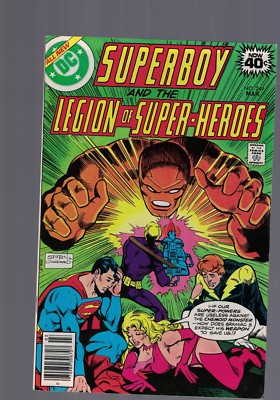 DC Comics Superboy starring the legion of super-heroes No 249 march 1979 40c USA