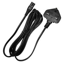 POWER CABLE LEAD FOR HP OFFICE JET PRINTERS- UK PLUG