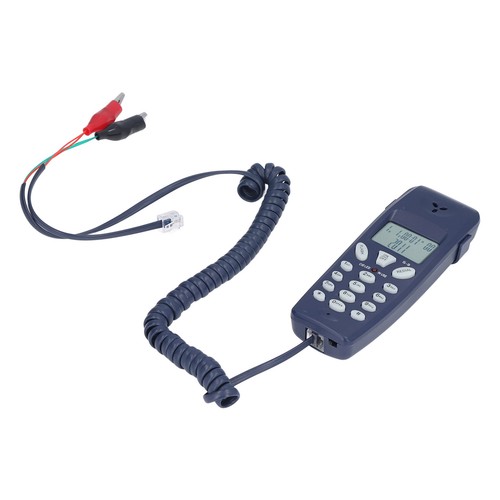 Telefon przewodowy DTMF 12-bitowy wyświetlacz LCD Telefon przewodowy z przerwą na ponowne wybieranie F ZTS - Zdjęcie 14 z 22