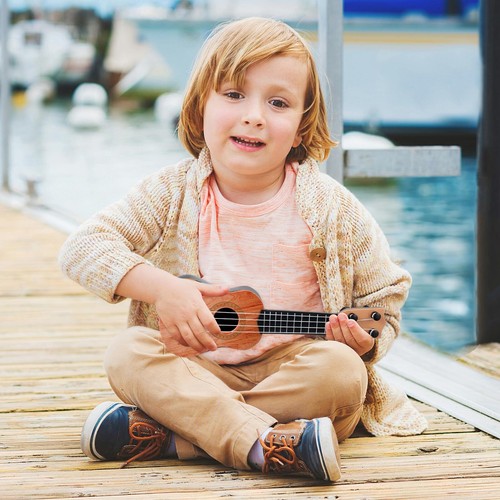 Small Beginner Classical Ukulele Guitar Musical Toys Instrument Kids Toy Starter - Picture 4 of 9